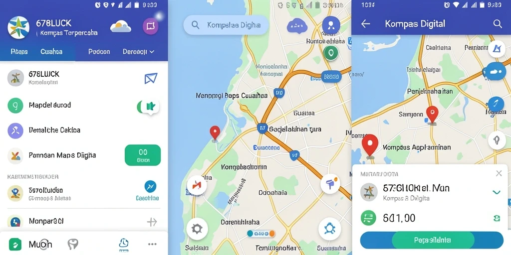 Tampilan antarmuka 678LUCK yang membantu navigasi dengan mudah.
