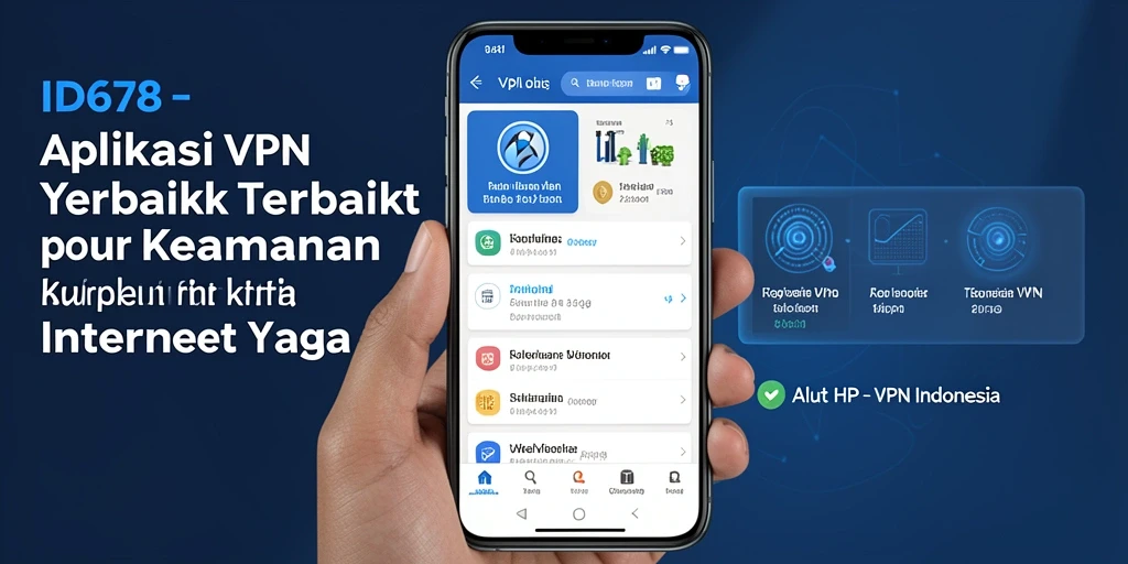 Tampilan antarmuka aplikasi ID678 yang sederhana dan fungsional.