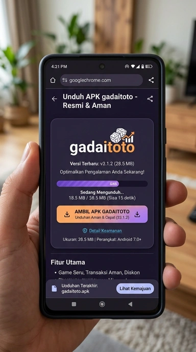 Download dan Instal Gadaitoto APK untuk Android